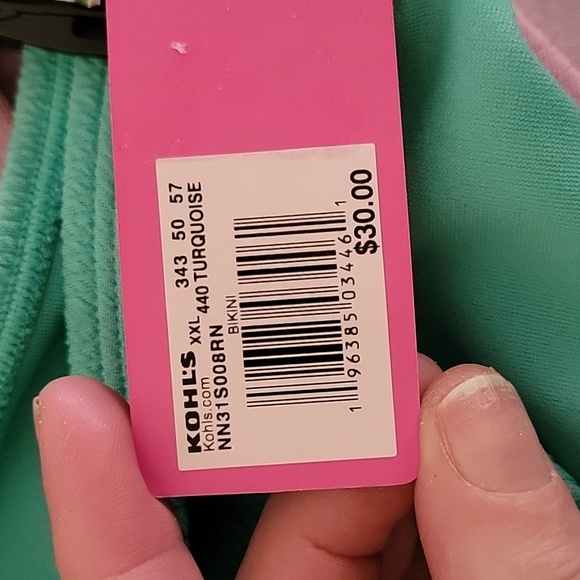 Ninety Nine Turquiose Bikini Bottoms XXL - Picture 7 of 7